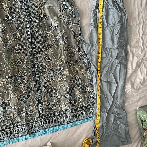 Fancy Pakistani 3pc Suit Shalwar kameez - Picture 7 of 11